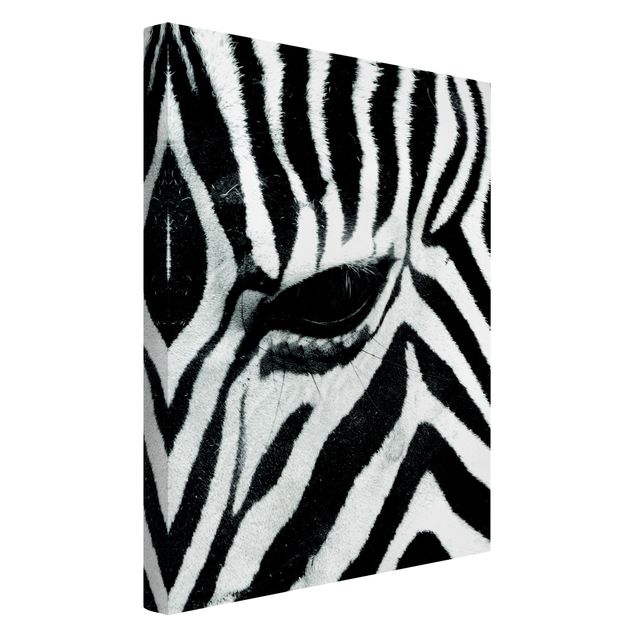 Billeder på lærred sort og hvid Zebra Crossing No.3