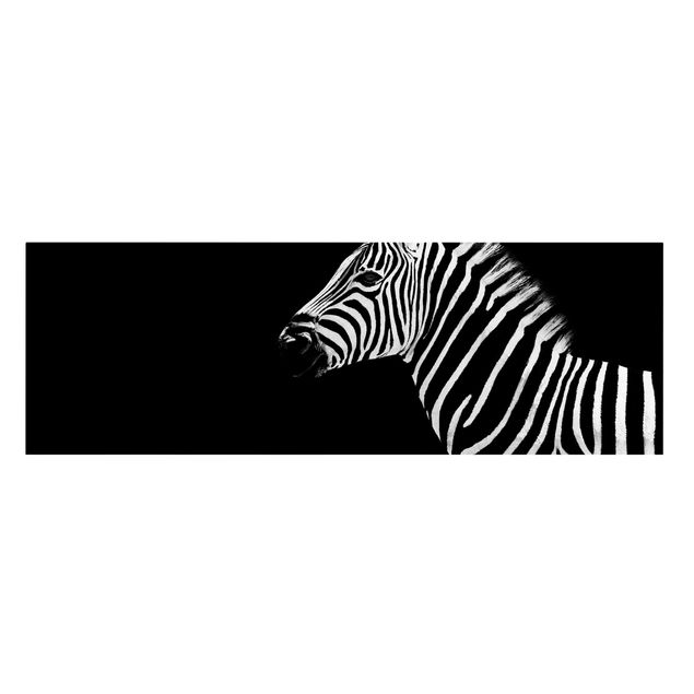 Billeder på lærred dyr Zebra Safari Art