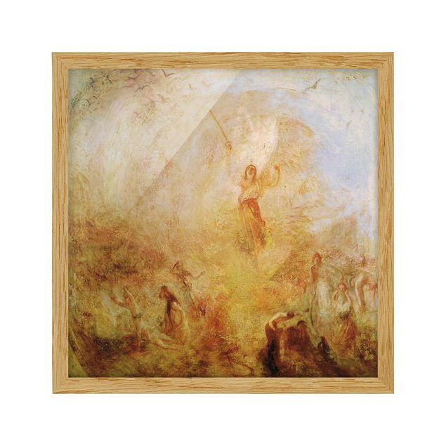 Indrammede plakater abstrakt William Turner - The Angel Standing in the Sun