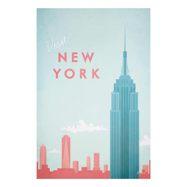 Billeder arkitektur og skyline Travel Poster - New York