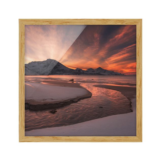 Billeder strande Golden Sunset