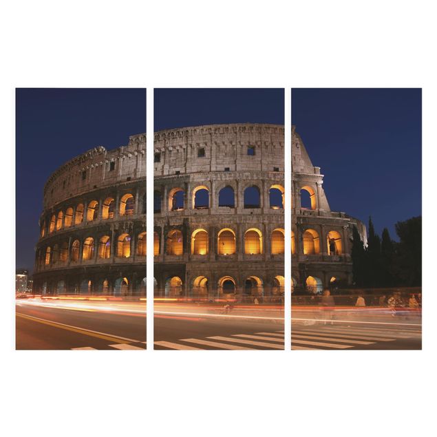 Billeder Colosseum in Rome at night