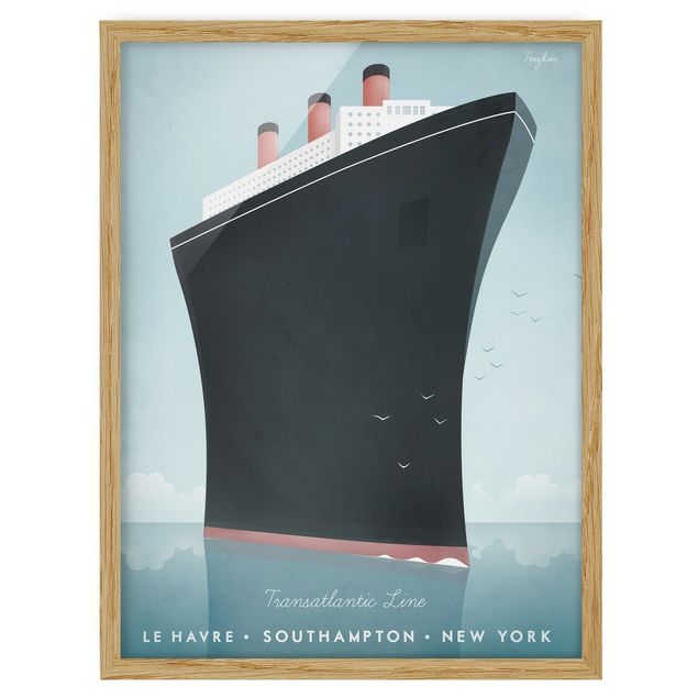 Billeder strande Travel Poster - Cruise Ship
