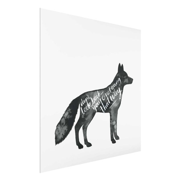 Billeder ordsprog Animals With Wisdom - Fox