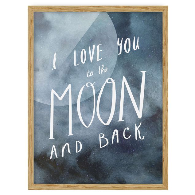 Billeder ordsprog Heavenly Love - Moon