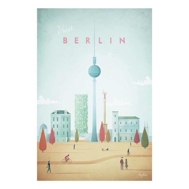 Billeder arkitektur og skyline Travel Poster - Berlin
