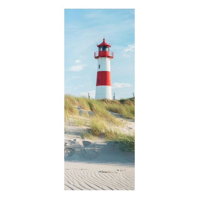 Billeder strande Lighthouse At The North Sea