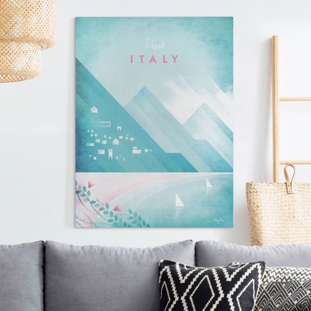 køkken dekorationer Travel Poster - Italy