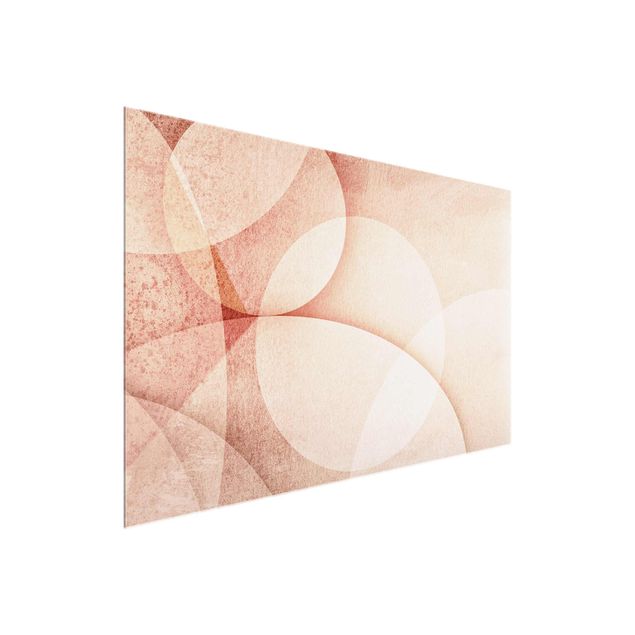 Billeder abstrakt Abstract Graphics In Peach-Colour