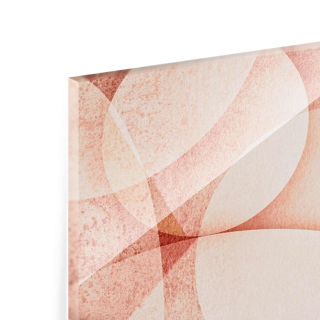 Billeder Abstract Graphics In Peach-Colour
