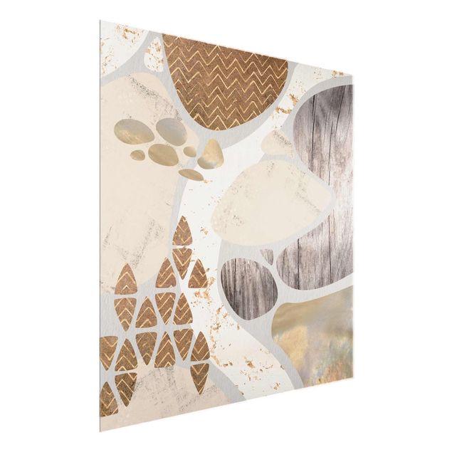 Billeder abstrakt Abstract Quarry Pastel Pattern