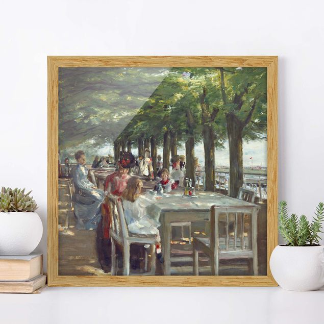 køkken dekorationer Max Liebermann - The Restaurant Terrace Jacob