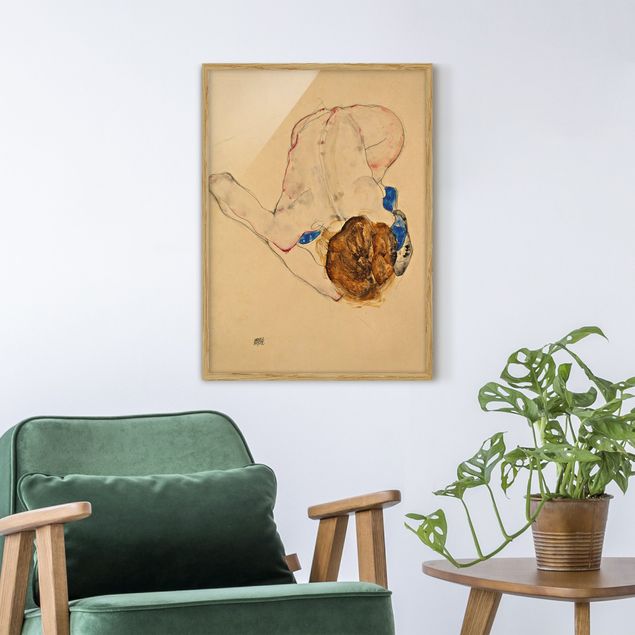 Kunst stilarter Egon Schiele - Forward Flexed Act