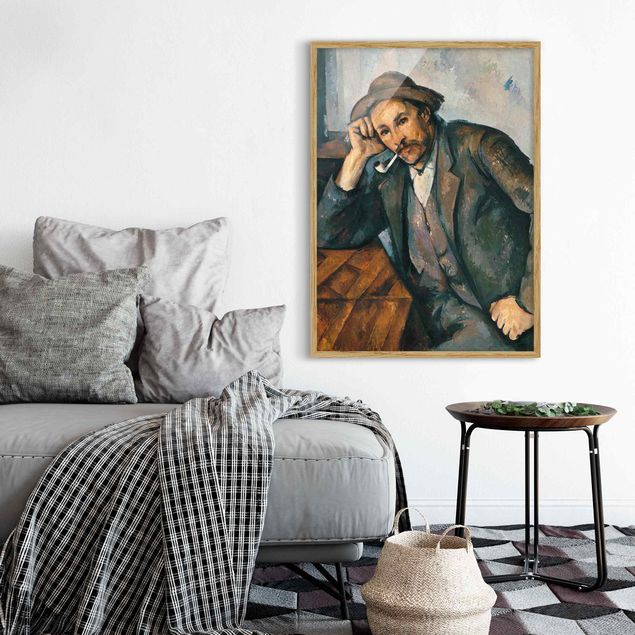 Kunst stilarter post impressionisme Paul Cézanne - The Pipe Smoker