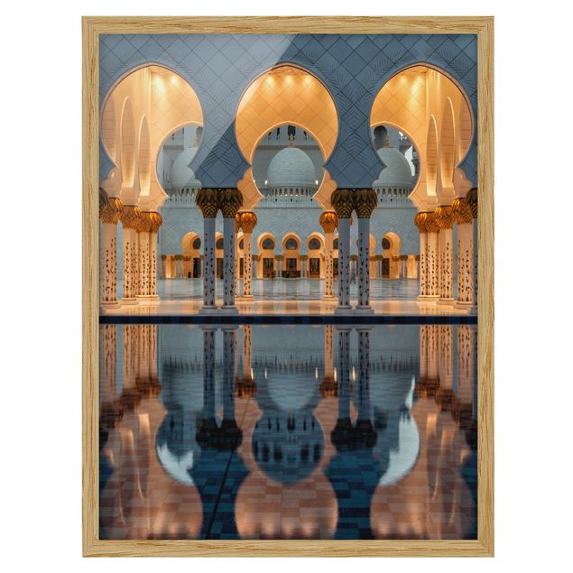 Billeder mønstre Reflections In The Mosque