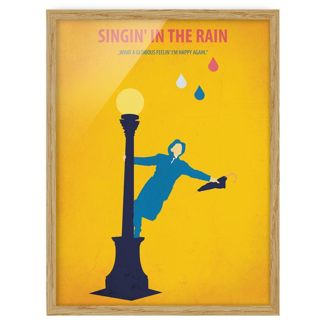 Billeder portræt Film Poster Singing In The Rain