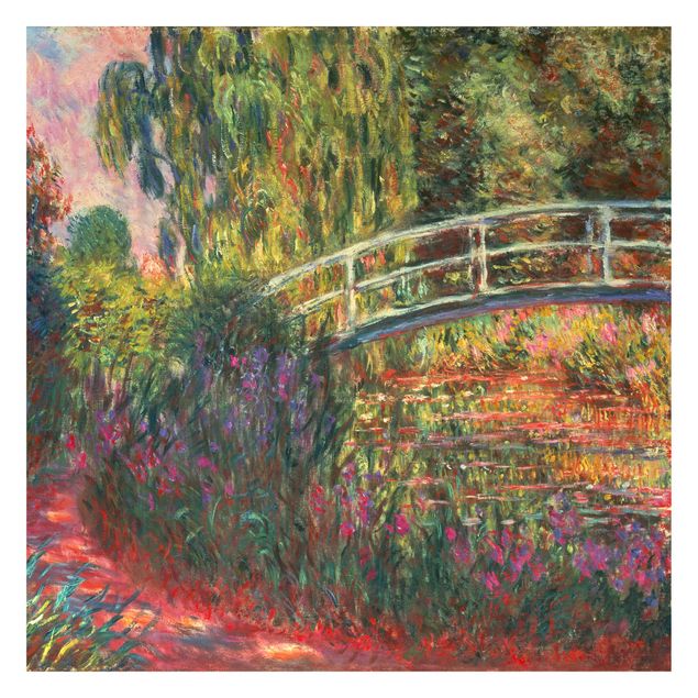 Fototapet landskaber Claude Monet - Japanese Bridge In The Garden Of Giverny