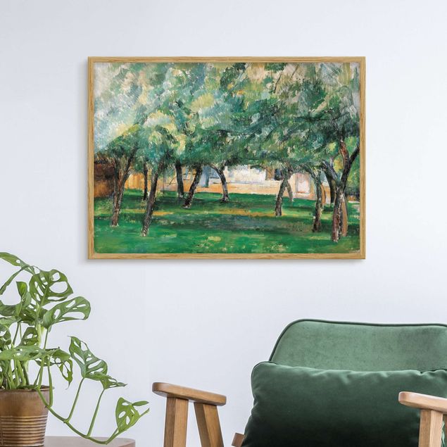 Kunst stilarter impressionisme Paul Cézanne - Farm In Normandy