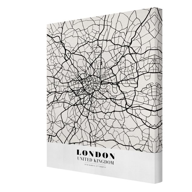 Billeder verdenskort London City Map - Classic