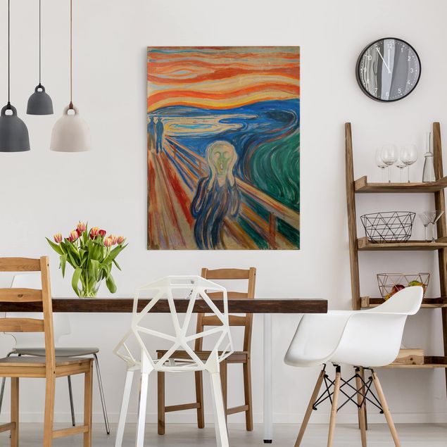 køkken dekorationer Edvard Munch - The Scream