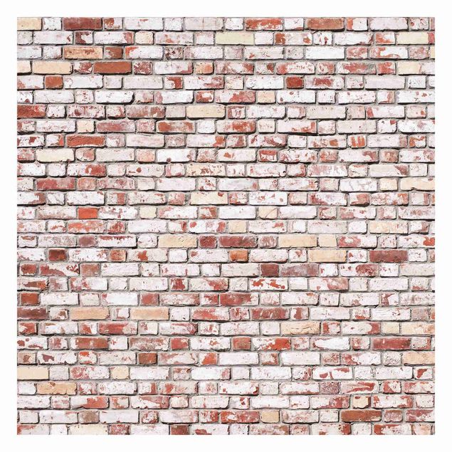 Tapet beige Brick Wall Shabby Rustic
