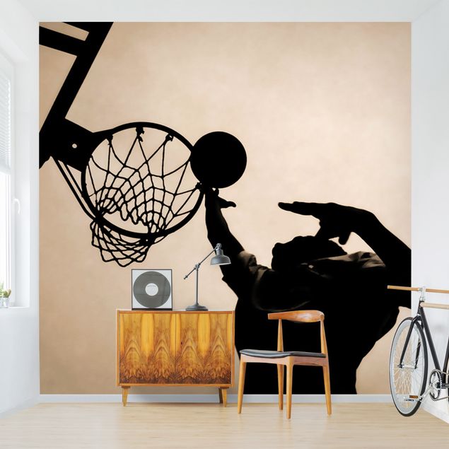 Moderne tapet Basketball