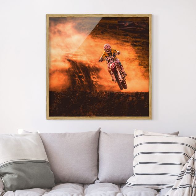 Billeder sport Motocross In The Dust