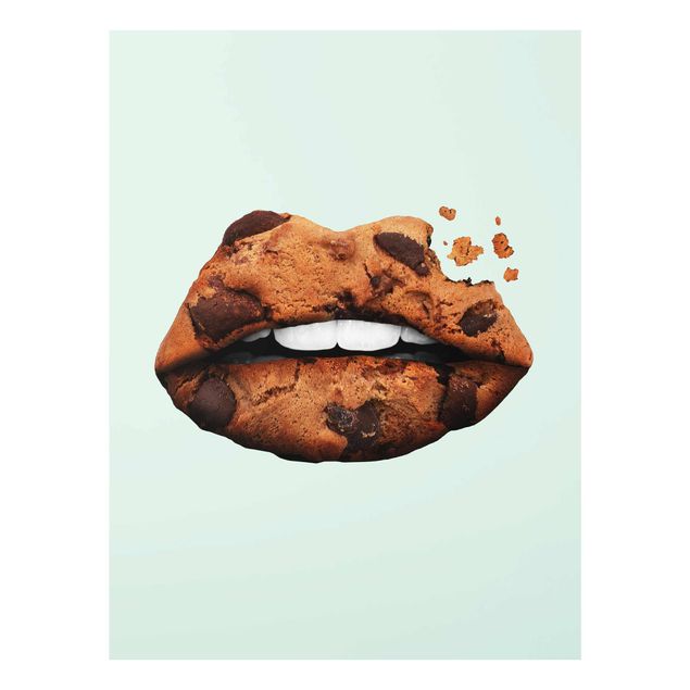 Billeder turkis Lips With Biscuit