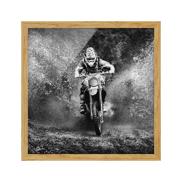 Billeder portræt Motocross In The Mud