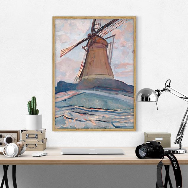 Kunst stilarter Piet Mondrian - Windmill