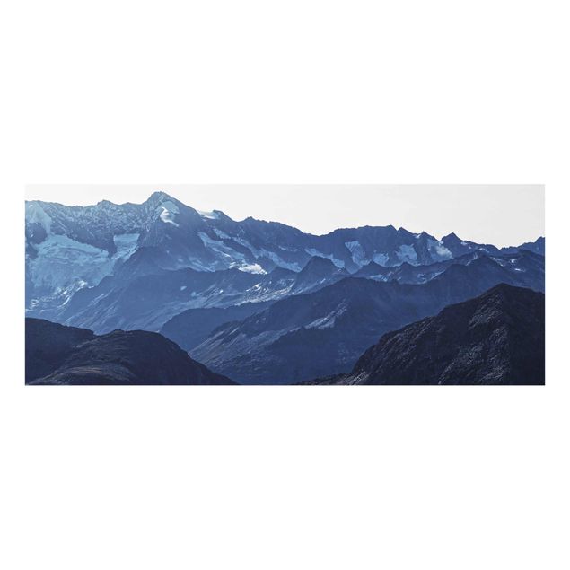 Billeder landskaber Panoramic View Of Blue Mountains