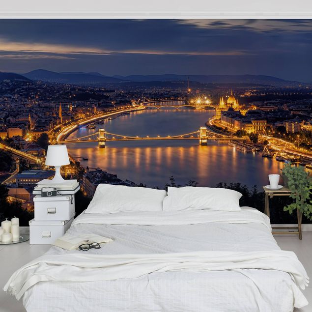 Fototapet arkitektur og skyline View Of Budapest