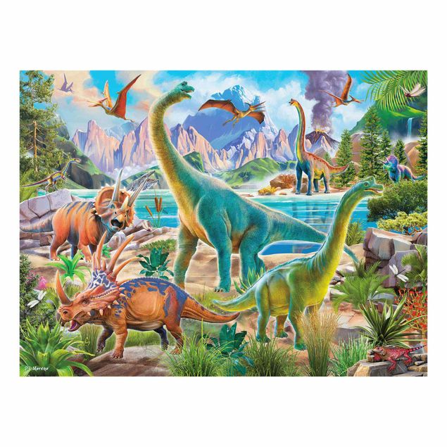 Billeder dyr Brachiosaurus And Tricaterops