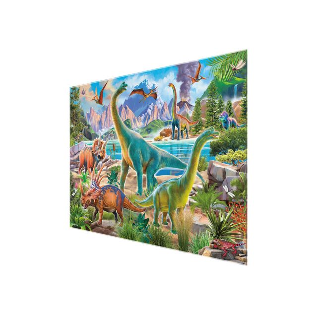 Billeder farvet Brachiosaurus And Tricaterops