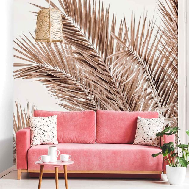 Fototapet landskaber Bronze Coloured Palm Fronds