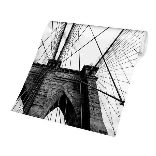 Moderne tapet Brooklyn Bridge In Perspective