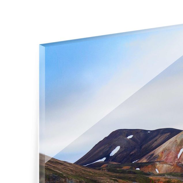 Billeder moderne Colourful Mountains In Iceland