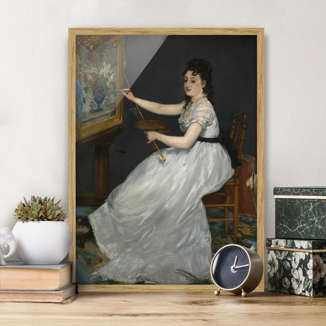 Kunst stilarter impressionisme Edouard Manet - Eva Gonzalès