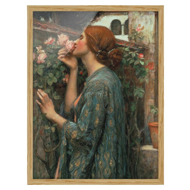Billeder portræt John William Waterhouse - The Soul Of The Rose