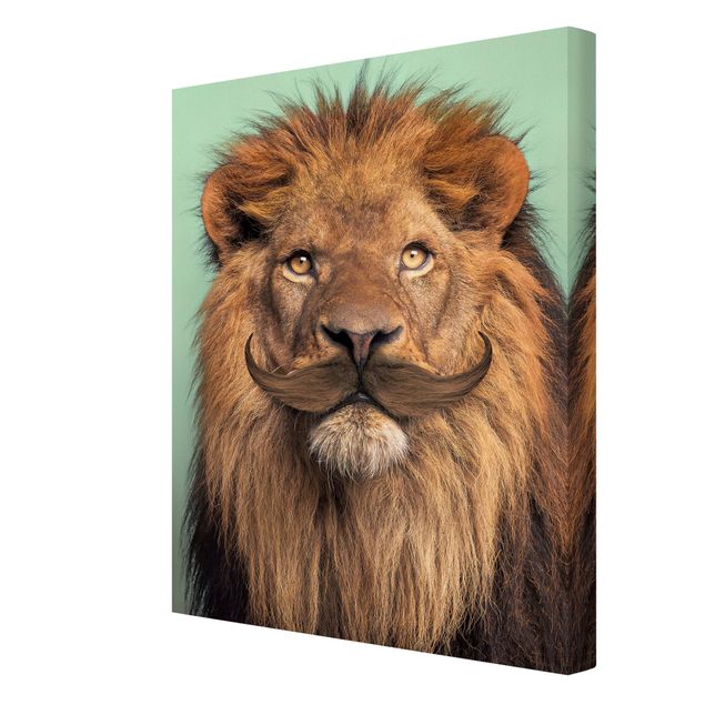 Billeder kunsttryk Lion With Beard