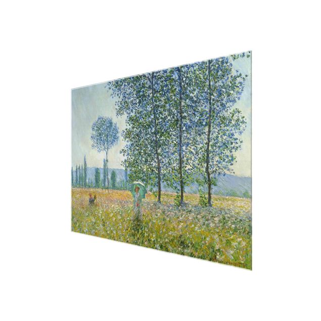 Billeder træer Claude Monet - Fields In Spring