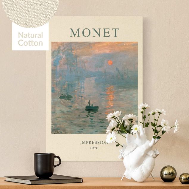 Kunst stilarter impressionisme Claude Monet - Impression - Museum Edition