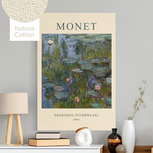 Kunst stilarter impressionisme Claude Monet - Waterlilies (Nymphaeas) - Museum Edition