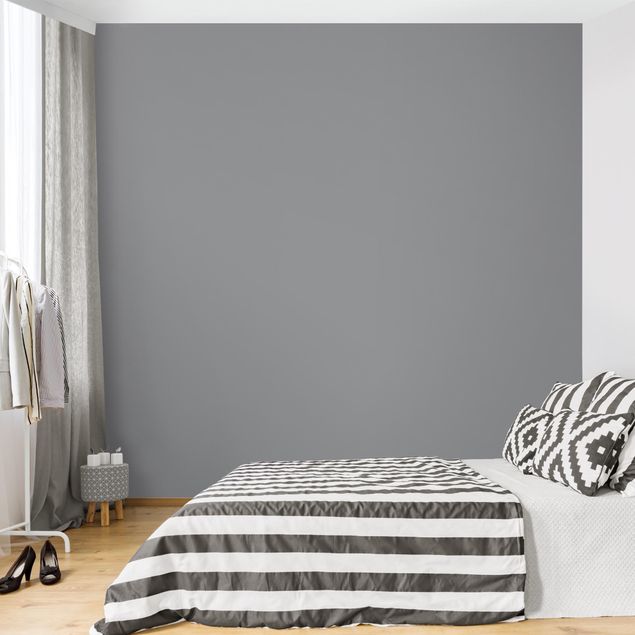 Moderne tapet Colour Cool Grey
