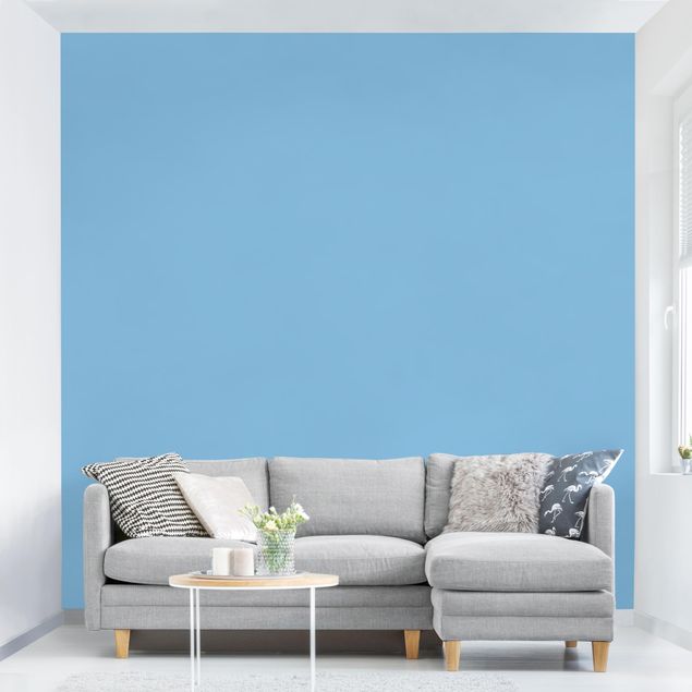 Moderne tapet Colour Light Blue