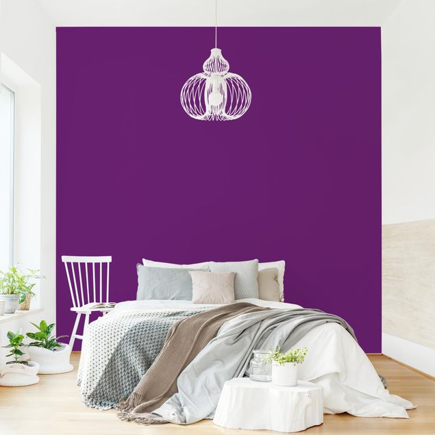 Moderne tapet Colour Purple