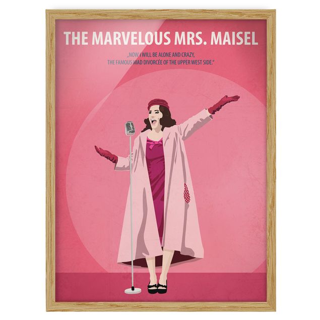 Billeder moderne Film Poster The Marvelous Mrs. Maisel