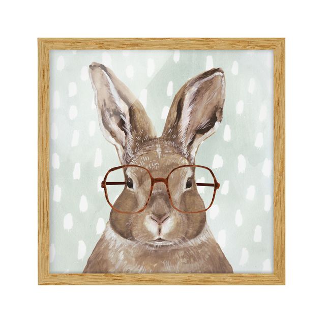 Billeder dyr Animals With Glasses - Rabbit