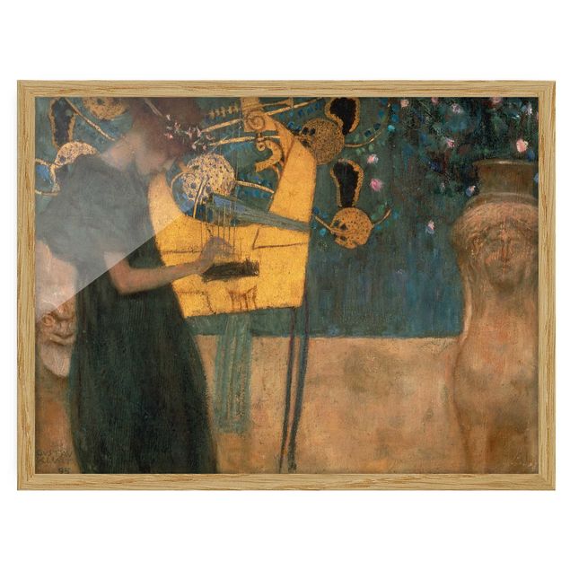 Billeder kunsttryk Gustav Klimt - Music