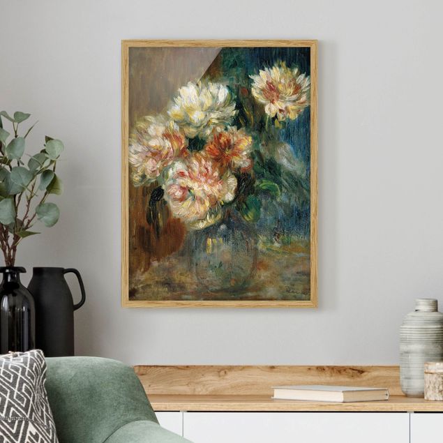 Kunst stilarter impressionisme Auguste Renoir - Vase of Peonies